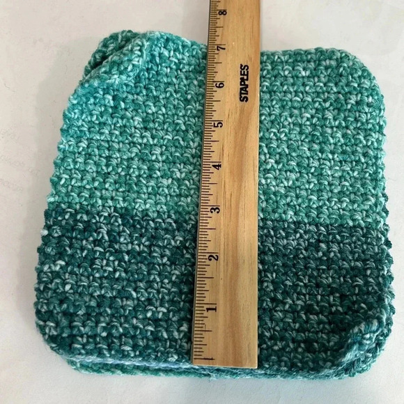 SOLD Hand Crocheted Washcloth/Dishcloth - Set of 4 - Picture 7 of 7